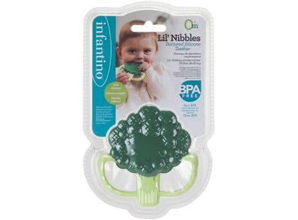 Infantino Kousátko silikonové Brokolice