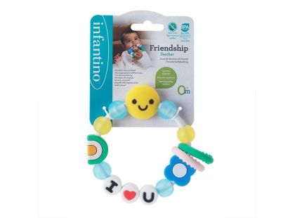 Infantino Kousátko silikonové Friendship