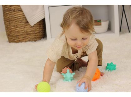 Infantino Míčky s texturami Super Soft 6 ks