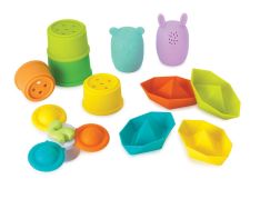 Infantino Sada hraček do koupele Spin, Squirt & Sail