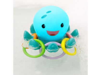Infantino Svítící chobotnice s kroužky do koupele
