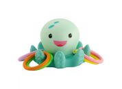 Infantino Svítící chobotnice s kroužky do koupele