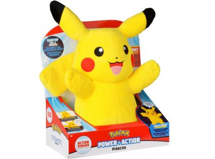 Interaktivní plyšový Pokémon Power Action Pikachu