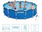 Intex 28234 Kruhový bazén s konstrukcí 457x107cm 2