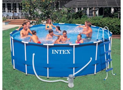Intex 28236 Bazén kruhový s konstrukcí 457x122cm