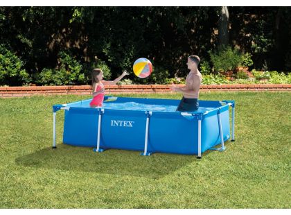 Intex 28271 Bazén obdélníkový s konstrukcí 260 x 160 x 65 cm - Poškozený obal