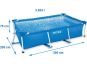 Intex 28272 Bazén obdélníkový s konstrukcí 300 x 200 x 75 cm - Poškozený obal 2