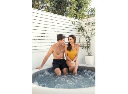 Intex 28440NP Vířivka PureSpa™ Greywood Bubble Deluxe pro 4 osoby