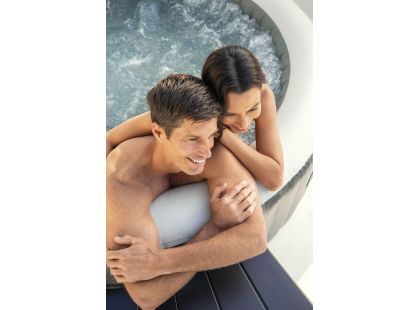 Intex 28440NP Vířivka PureSpa™ Greywood Bubble Deluxe pro 4 osoby