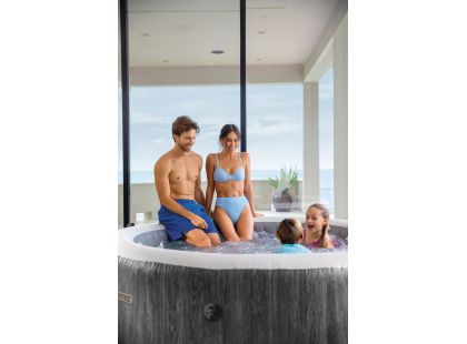 Intex 28442NP Vířivka PureSpa™ Greywood Bubble Deluxe pro 6 osob