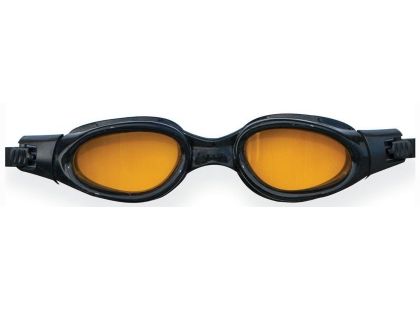 Intex 55692 Brýle plavecké profi černé - oranžová skla