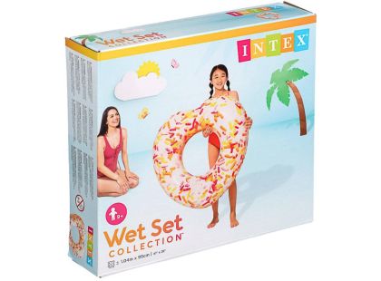 Intex 56253NP Nafukovací kruh donut srdce - Poškozený obal