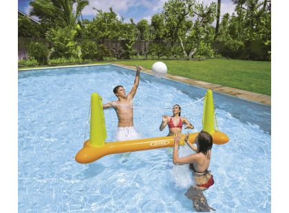 Intex 56508 Volejbalová sada se sítí  239 x 64 x 91 cm oranžovo-zelená