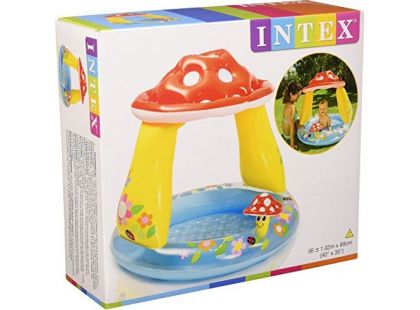 Intex 57114 Dětský bazének Muchomůrka 102 x 89 cm - Poškozený obal
