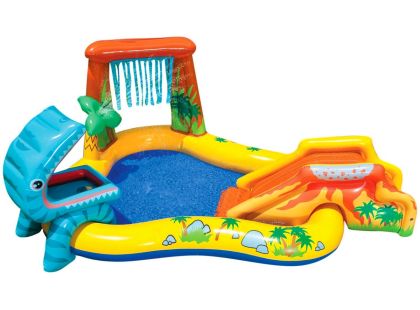 Intex 57444 Bazénové hrací centrum Dinosaurus 249 x 191 x 109 cm - Poškozený obal