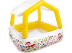 Intex 57470 Bazén Oceán se střechou  žlutý 157 x 157 cm - Poškozený obal
