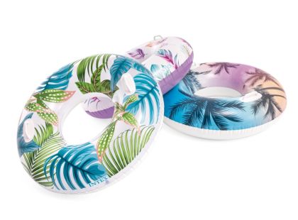 Intex 58263 Plovací kruh Maxi 97 cm barevné listy - Poškozený obal