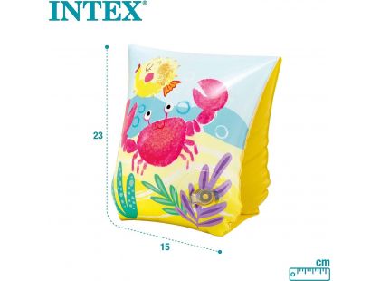 Intex 58652 Rukávky 23 x 15 cm mořský svět