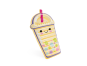 Intex 58738 Nafukovací lehátko ve tvaru bubble tea Boba Buddy 2