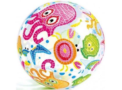 Intex 59040 Nafukovací míč barevný 51cm Chobotnice