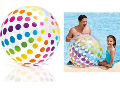 Intex 59065 Nafukovací míč 107 cm s puntíky