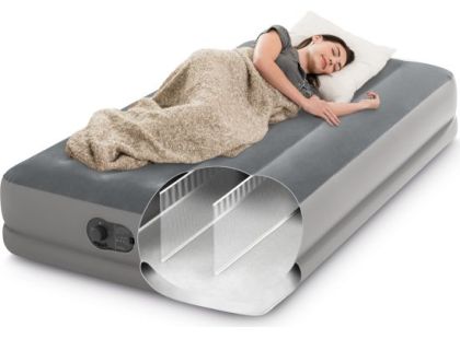 Intex 64112 Nafukovací postel 99 x 191x 30 cm - Dura-Beam Twin Prestige - Poškozený obal