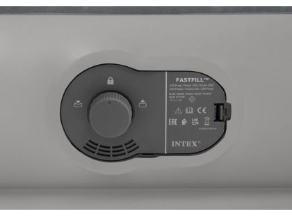 Intex 64112 Nafukovací postel 99 x 191x 30 cm - Dura-Beam Twin Prestige - Poškozený obal