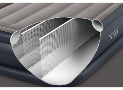 Intex 64132NP Nafukovací postel 99 x 191 x 42 cm - Dura Beam Twin Plus series se zvednutým podhlavníkem