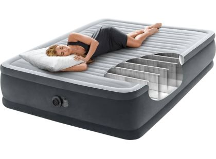 Intex 64414ND Nafukovací matrace Dura - Beam Deluxe 152 x 203 x 46 cm - Poškozený obal