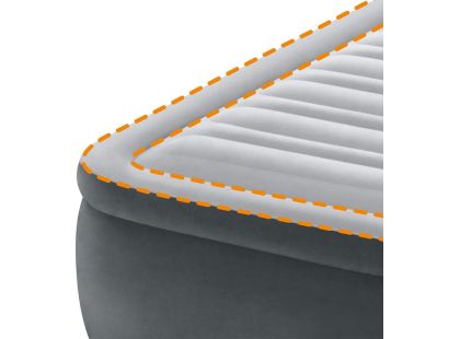 Intex 64414ND Nafukovací matrace Dura - Beam Deluxe 152 x 203 x 46 cm - Poškozený obal