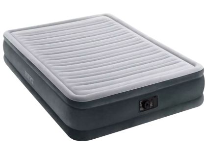 Intex 64418NP Nafukovací postel 152 x 203 x 56 cm - Dura-Beam Queen Comfort plush - Poškozený obal