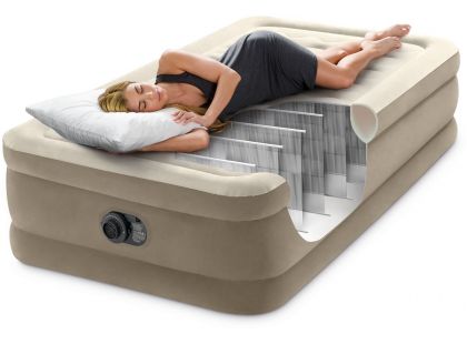 Intex 64426ND Nafukovací postel 99 x 191 x 46 cm - Dura-Beam Twin - Poškozený obal