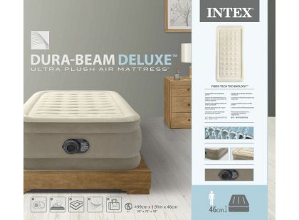 Intex 64426ND Nafukovací postel 99 x 191 x 46 cm - Dura-Beam Twin
