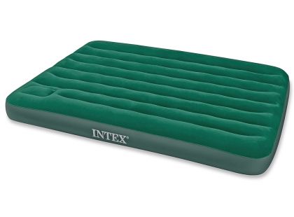 Intex 66929 Nafukovací postel s pumpou Queen Downy Bed 203x152x22cm