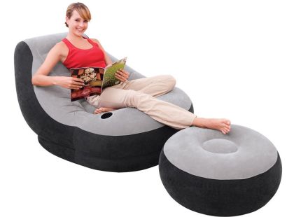 Intex 68564 Nafukovací křeslo 99 x 130 x 76 cm - Ultra Lounge - Poškozený obal