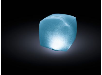 Intex Nafukovací LED kostka 23x23x22cm