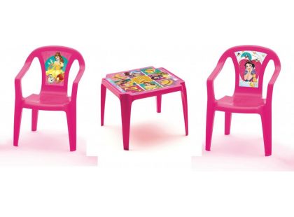 Ipae sada 2 židličky se stolečkem Disney Princess