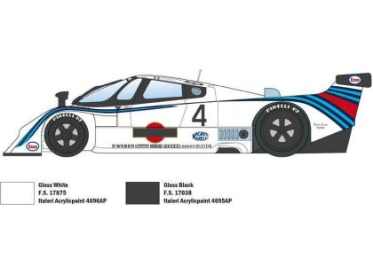 Italeri Model Kit auto 3641 Lancia LC2 1 : 24 - Poškozený obal