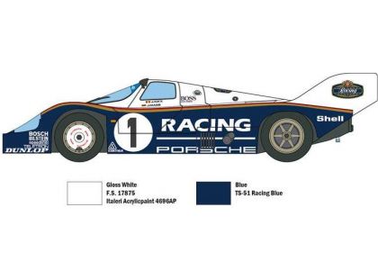Italeri Model Kit auto 3648 Porsche 956 1:24