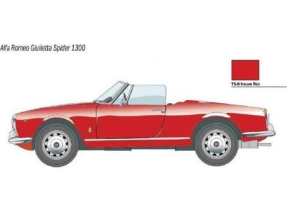 Italeri Model Kit auto 3653 Alfa Romeo Giulietta Spider 1300 1:24