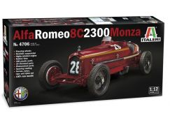 Italeri Model Kit auto 4706 Alfa Romeo 8C 2300 Monza 1:12