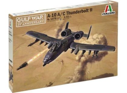 Italeri Model Kit letadlo 1376 A-10 A C Thunderbolt II Gulf War 1:72
