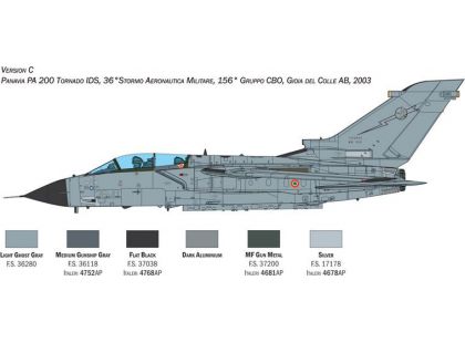 Italeri Model Kit letadlo 2520 - Tornado IDS - 40th Anniversary (1:32)