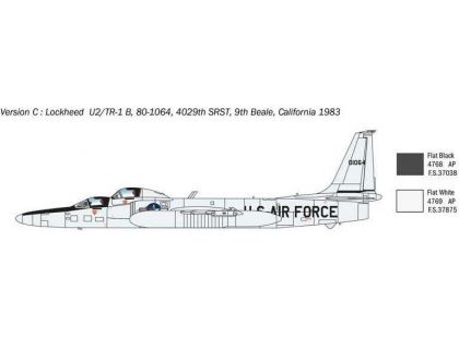 Italeri Model Kit letadlo 2809 Lockheed TR-1A B 1 : 48