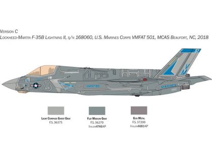 Italeri Model Kit letadlo 2810 - F-35B STOVL version (1 : 48)