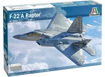 Italeri Model Kit letadlo 2822 - Lockheed Martin F-22A Raptor (1 : 48)