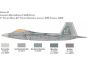 Italeri Model Kit letadlo 2822 - Lockheed Martin F-22A Raptor (1 : 48) 6
