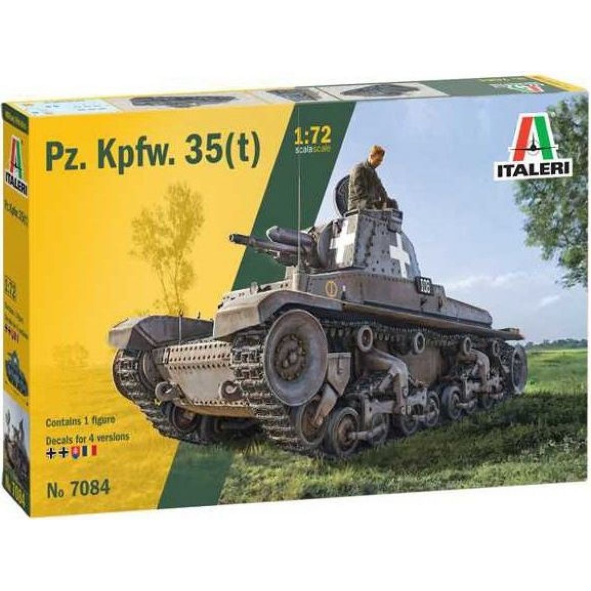 Italeri Model Kit military 7084 Pz. Kpfw. 35t 1:72