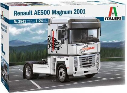 Italeri Model Kit truck 3941 Renault AE500 Magnum 2001 1:24