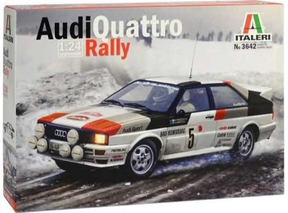 Italeri Model Kit auto 3642 Audi Quattro Rally 1 : 24